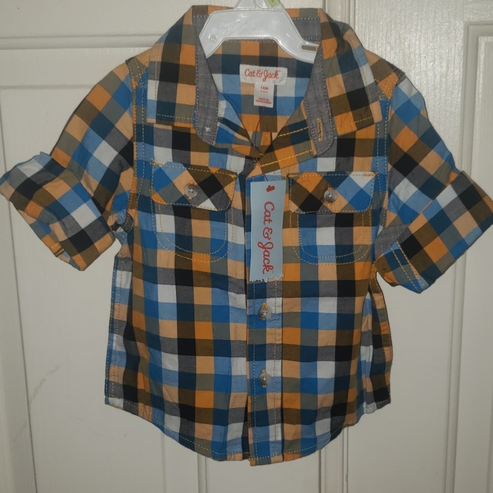 Cat & Jack button down shirt